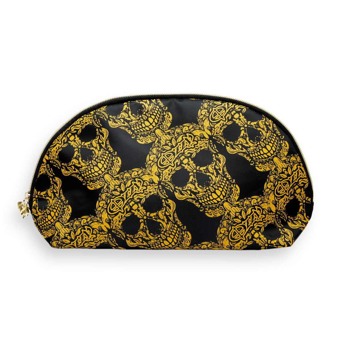 Skull deals cosmetic bag