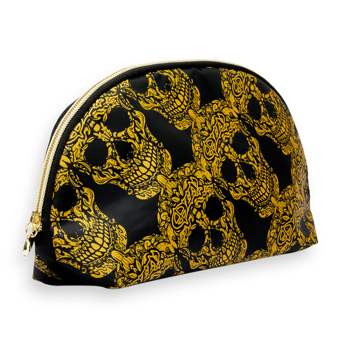 Skull cosmetic bag discount