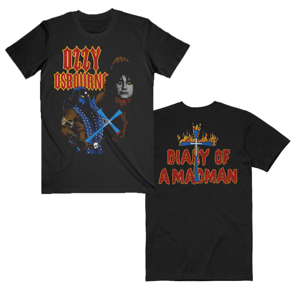 Diary of a Mad Man Tee – Ozzy Osbourne Official Store Diary of a Mad Man Tee – Ozzy Osbourne Official Store