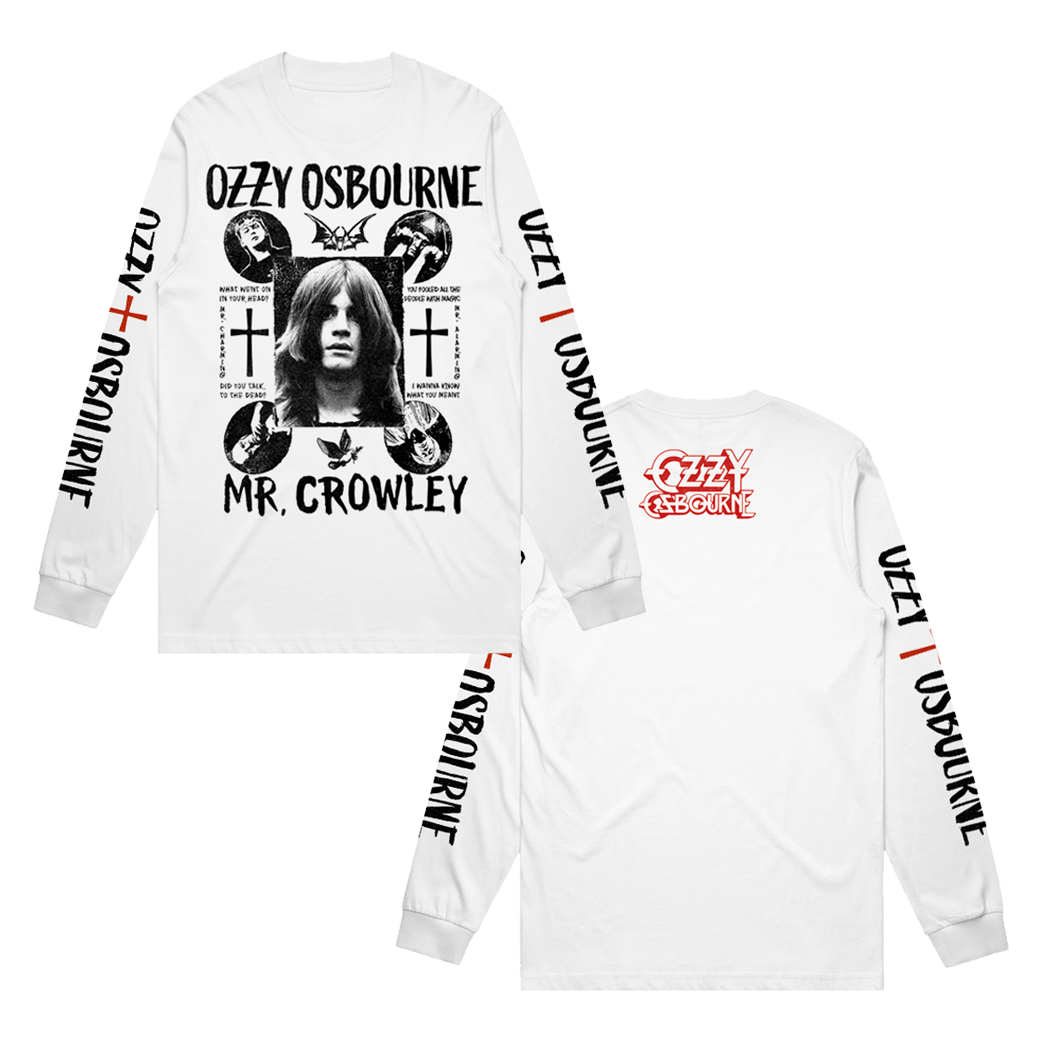 Mr. Crowley Long Sleeve Tee – Ozzy Osbourne Official Store Mr. Crowley Long Sleeve Tee – Ozzy Osbourne Official Store