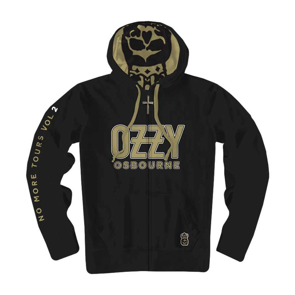 Ozzy osbourne zip up hoodie Clearance