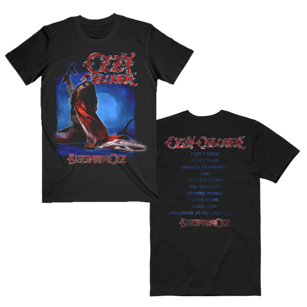 BIBLE OF OZZ /OZZY OSBOURNE/Tシャツ Blizzard of Ozz Tracklist Tee – Ozzy Osbourne Official Store