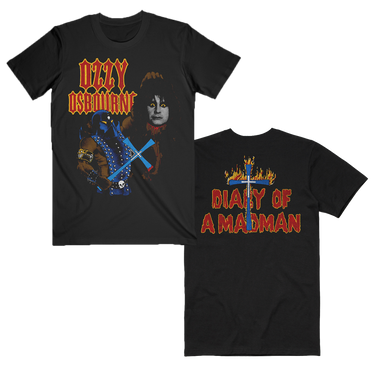 Diary of a Mad Man Tee – Ozzy Osbourne Official Store