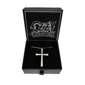 Ozzy Sterling Silver Cross Necklace