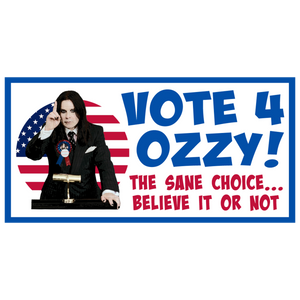 Vote for Ozzy Bumper Sticker (Pre-Order)