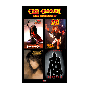 Classic Album Cover Magnet Set – Ozzy Osbourne Official Store