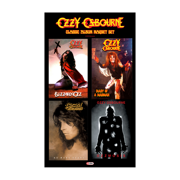 Classic Album Cover Magnet Set – Ozzy Osbourne Official Store