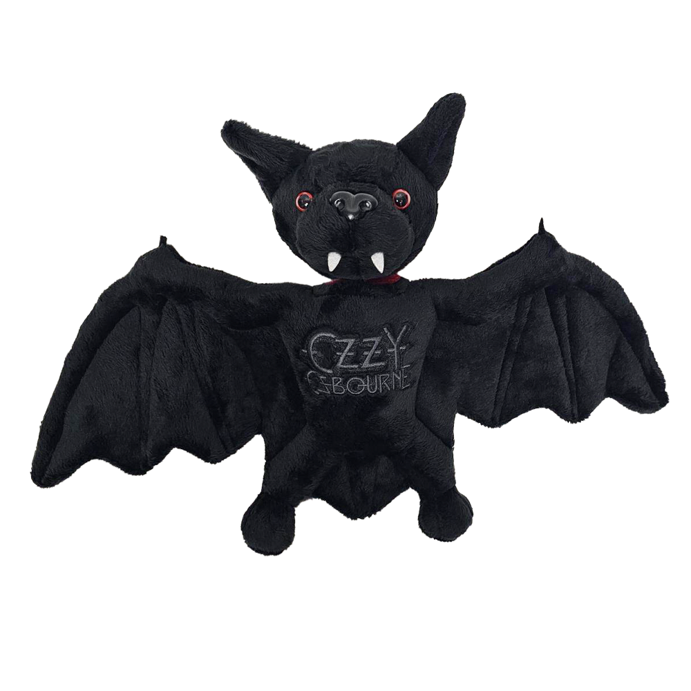 【貴重】OZZY オジー・オズボーン PLUSH BAT ぬいぐるみ Bat Plush - Black-On-Black – Ozzy Osbourne Official Store
