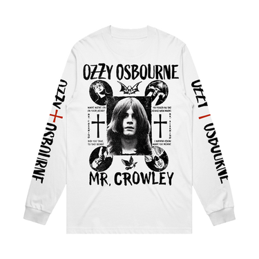 Mr. Crowley Long Sleeve Tee – Ozzy Osbourne Official Store