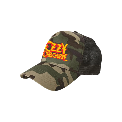 Classic Logo Camo Trucker Cap
