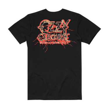 Red Lightning Tourback Tee – Ozzy Osbourne Official Store