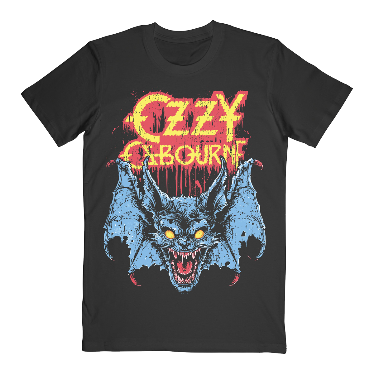 Glowing Eyes Bat Tee – Ozzy Osbourne Official Store