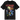 A black short-sleeve graphic t-shirt featuring Ozzy Osbourne's 'Night Living Shred' artwork. The graphic includes a large red 'Ozzy' logo at the top, followed by 'Night of the Living Shred' in red and yellow font, and a colorful illustration of Ozzy with a guitar, a bird, and other dark-themed imagery.