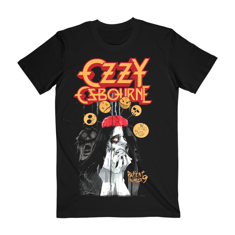 Paranoid No 9 Tee – Ozzy Osbourne Official Store