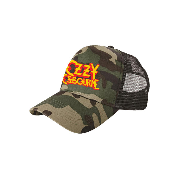 帽子 QUIT YOUR JOB CAMO TRUCKER PUNKANDYO 950 Camo Trucker – just keep livin